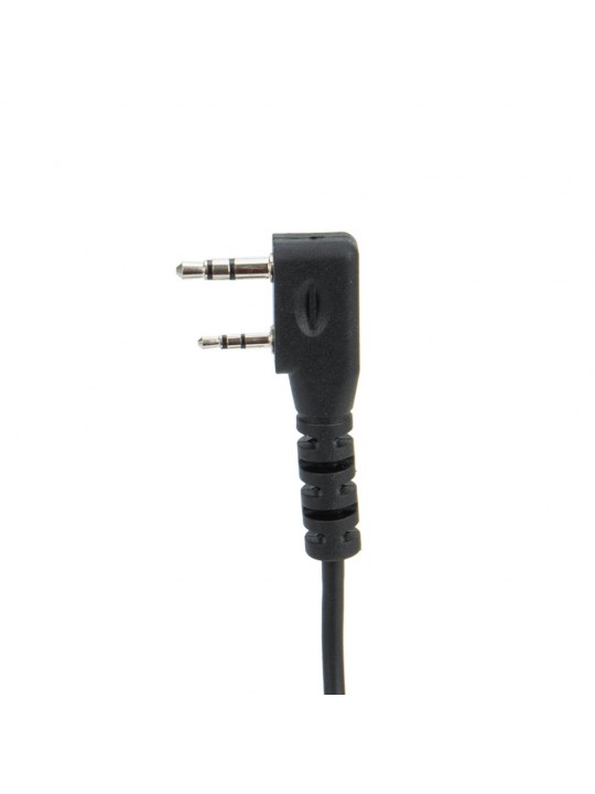 1M K type 2 Pin Speaker Mic Headset Earpiece Extension Cord Cable for BaoFeng UV-5R BF-888s Walkie Talkie Accessories