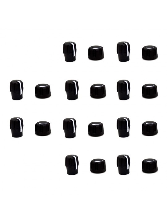Volume Channel Selector Switch Knob Cap for Motorola XPR6300 XPR6350 XPR6380 XPR6500 XPR6550 XPR6580 Radio - 10 pairs
