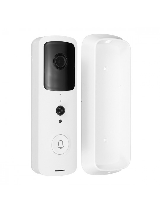 Smart WiFi HD 1080P Video Doorbell IR Visual Camera Intercom 166° Wide Angle Home Security Kit APP Control - #B