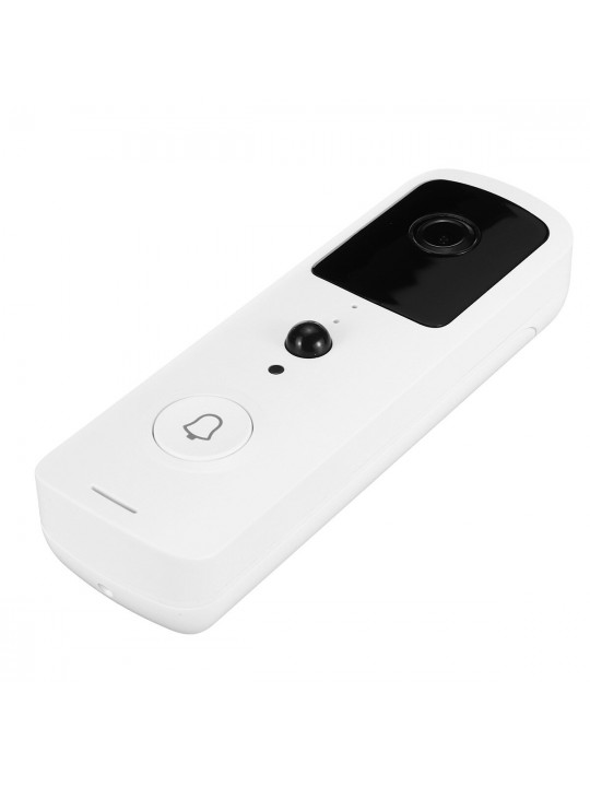 Smart WiFi HD 1080P Video Doorbell IR Visual Camera Intercom 166° Wide Angle Home Security Kit APP Control - #B