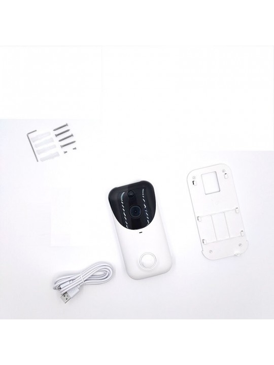 PRIPASO D5 Tuya 1080P 2MP WiFi Wireless Video Doorbell Camera IP65 Waterproof Security Surveillance with Infrared Night Vision I