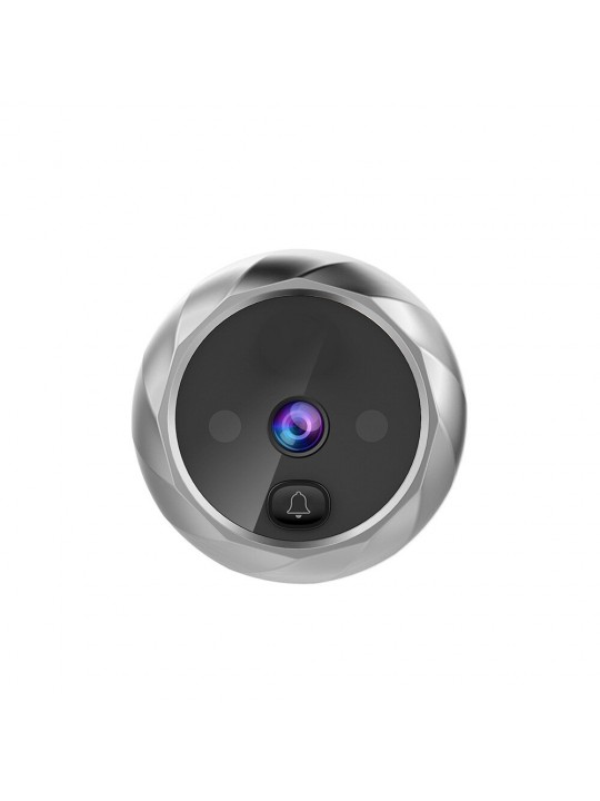 DD1 2.8inch LCD Video Doorbell 90 Degree Door Eye Infrared Night Vision Peephole Door Camera Support Taking Photos Home Security