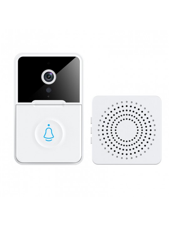 X3pro Smart WiFi Video Doorbell Night Vision Two-way Audio APP Control Remote Phone Push Notifications Home Security Monitor Doo