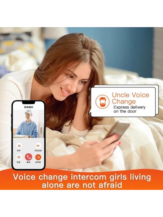 X3pro Smart WiFi Video Doorbell Night Vision Two-way Audio APP Control Remote Phone Push Notifications Home Security Monitor Doo